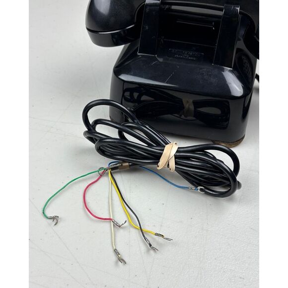 Vintage Western Electric Black Rotary Dial Telephone Model 510 Black Rare G1 - Picture 8 of 10